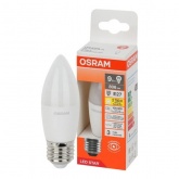 Лампа светодиодная свеча Osram LS CLB75 9W/827 2700K 220V E27 FR теплый свет