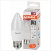 Лампа светодиодная свеча Osram LS CLB60 7W/865 6500K 220V E27 FR дневной свет