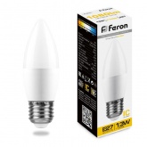 Лампа светодиодная свеча Feron LB-970 13W 2700K 220V E27 теплый свет