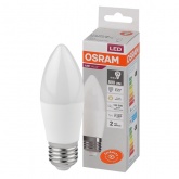 Лампа светодиодная свеча Osram Value LVCLB75 10SW/830 3000K 220V E27 FR 116x39mm тепло-белый свет