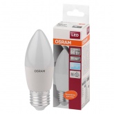 Лампа светодиодная свеча Osram LS CLB60 6.5W/840 4000K 220V E27 FR холодный свет