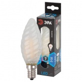Лампа филаментная светодиодная свеча ЭРА витая F-LED BTW 7W 840 4000K E14 frost