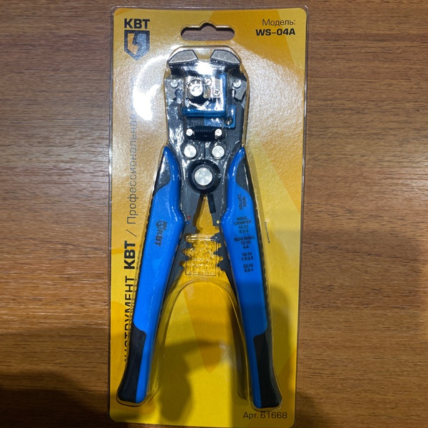 Автоматический многофункциональный стриппер с винтом микронастройки WS-07 КВТ