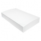 Щит навесной слаботочный EKF Unix, 4 габарит увеличенный белая дверь IP41 (электрический шкаф)