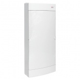 Щит навесной слаботочный EKF Unix, 4 габарит белая дверь IP41 (электрический шкаф)