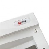 Щит навесной слаботочный EKF Unix, 3 габарит увеличенный белая дверь IP41 (электрический шкаф)