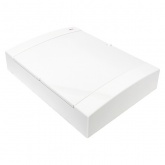 Щит навесной слаботочный EKF Unix, 3 габарит увеличенный белая дверь IP41 (электрический шкаф)