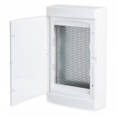 Щит навесной слаботочный EKF Unix, 3 габарит белая дверь IP41 (электрический шкаф)