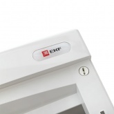 Щит навесной слаботочный EKF Unix, 3 габарит белая дверь IP41 (электрический шкаф)