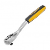 Ключ-трещотка Kranz для торцовых головок 1/4, СrV, 72 зубца