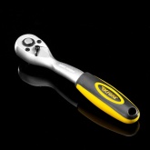 Ключ-трещотка Kranz для торцовых головок 1/4, СrV, 72 зубца