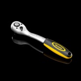 Ключ-трещотка Kranz для торцовых головок 1/2, СrV, 72 зубца