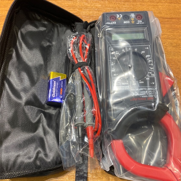 Многофункциональные цифровые токовые клещи КВТ KT266F