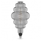 Лампа филаментная светодиодная Gauss Honeycomb 8.5W 1800K E27 165Lm серый спираль