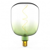 Лампа филаментная светодиодная Gauss V140 5W 1800K E27 200Lm green-clear flexible