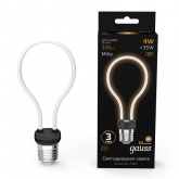 Лампа филаментная светодиодная Gauss Artline А72 4W 2700K E27 330Lm молочный