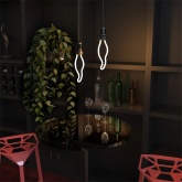 Лампа филаментная светодиодная Gauss Artline CT35 4W 2700K E14 330Lm молочный