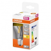 Лампа светодиодная Osram CL A MIRROR G 7W/827 230V FIL E27 650Lm d60x105mm золотое покрытие