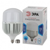 Лампа светодиодная ЭРА LED POWER T160 120W 4000K E27-E40 колокол белый свет