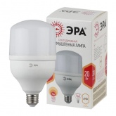 Лампа светодиодная STD LED POWER T80 20W 2700K E27 колокол теплый белый свет ЭРА