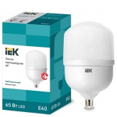 Лампа светодиодная ИЭК HP 65W 4000K 230V E40 161x276mm 608885