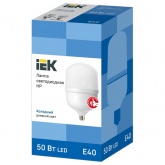 Лампа светодиодная ИЭК HP 50W 6500K 230V E40 282x138mm