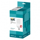 Лампа светодиодная ИЭК HP 50W 4000K 230V E27 282x138mm 526516