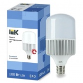 Лампа светодиодная ИЭК HP 100W 6500K 230V E40 136x272mm