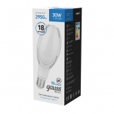 Лампа светодиодная Gauss LED Basic BT100 30W 6500K 180-240V E40 2950lm