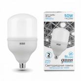 Лампа светодиодная Gauss LED Elementary T140 50W 4000K 180-240V E27 4400lm