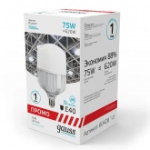 Лампа светодиодная Gauss LED Elementary T140 75W 4100K 180-240V E40 7000lm Promo