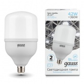 Лампа светодиодная Gauss LED Elementary T120 42W 6500K 180-240V E27 3700lm