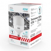 Лампа светодиодная Gauss LED Elementary T120 40W 4100K 180-240V E27-E40 3150lm Promo