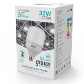 Лампа светодиодная Gauss LED Elementary T100 32W 4000K 180-240V E27 2600lm