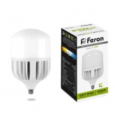 Лампа светодиодная Feron LED LB-65 T140 100W 4000K 175-265V E27-E40 9100Lm белый свет