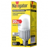 Лампа светодиодная Navigator 94 379 NLL-T70 20W 840 4000K 230V E27