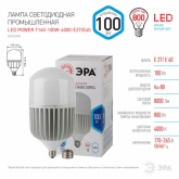 Лампа светодиодная ЭРА LED POWER T160 100W 4000K E27-E40 728250