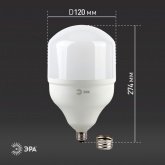 Лампа светодиодная ЭРА LED POWER T160 65W 4000K E27-E40 728298