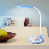 Настольный светодиодный светильник ЭРА NLED-433-6W-BU синий Фиксики с сенсорным управлением