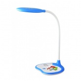 Настольный светодиодный светильник ЭРА NLED-433-6W-BU синий Фиксики с сенсорным управлением
