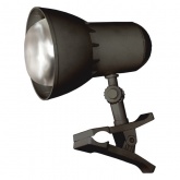 Светильник настольный Надежда 1- мини НДБ37-40-016 под лампу ЛОН/LED max 40W 220V Е27 клипса, черный