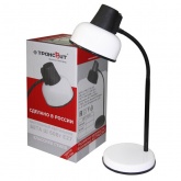 Светильник настольный Бета Ш ННБ37-60-162 под лампу ЛОН/LED, max 60W Е27, на подставке, белый, 450мм