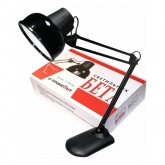 Светильник настольный Бета + ННБ37-60-158 под лампу ЛОН/LED, max 60W 220V Е27, на подставке, черный