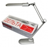 Светильник настольный Дельта+ ФНБ15-11-002 с лампой 11W 4000K 2G7 подставка, серебристый