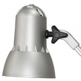 Светильник настольный Надежда + ННБ37-40-170 под лампу ЛОН/LED max 40W 220V Е27 на подставке серебро