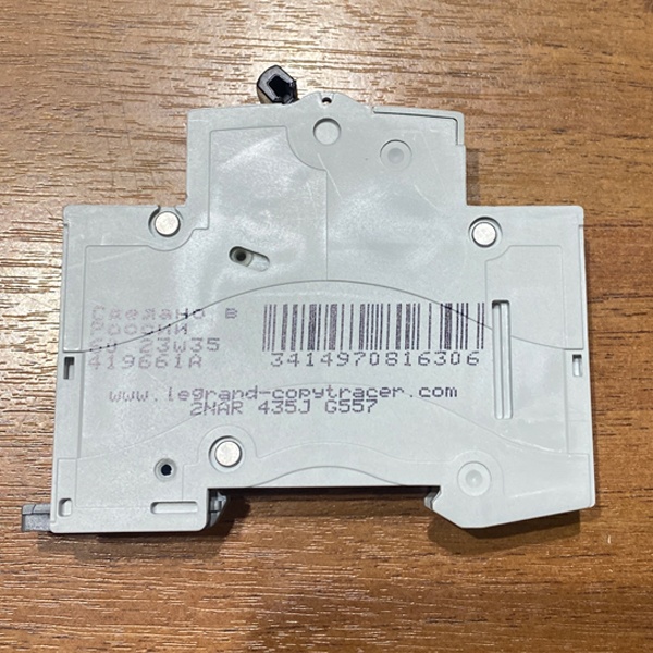 Электрический модульный однополюсный автомат RX3 6А характеристика C Legrand