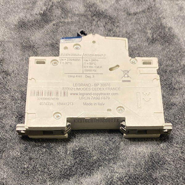 Модульный автоматический выключатель DX3 10кА, однополюсный 20 Aмпер характеристика B Legrand