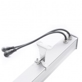 Светодиодный линейный фасадный светильник Feron LL-892 18LED 18W RGB 24V с DMX IP65 1000x40x48mm