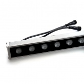 Светодиодный линейный фасадный светильник Feron LL-892 12LED 12W RGB 24V с DMX IP65 500x40x48mm