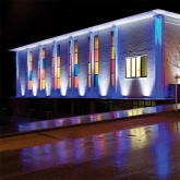 Светодиодный линейный фасадный светильник Feron LL-889 18LED 18W 6400K 85-265V IP65 1000x40x48mm